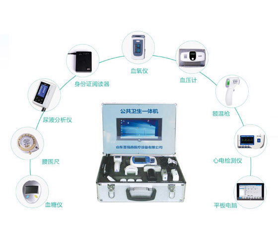 健康一體機(jī)語音智能交互式信號連接